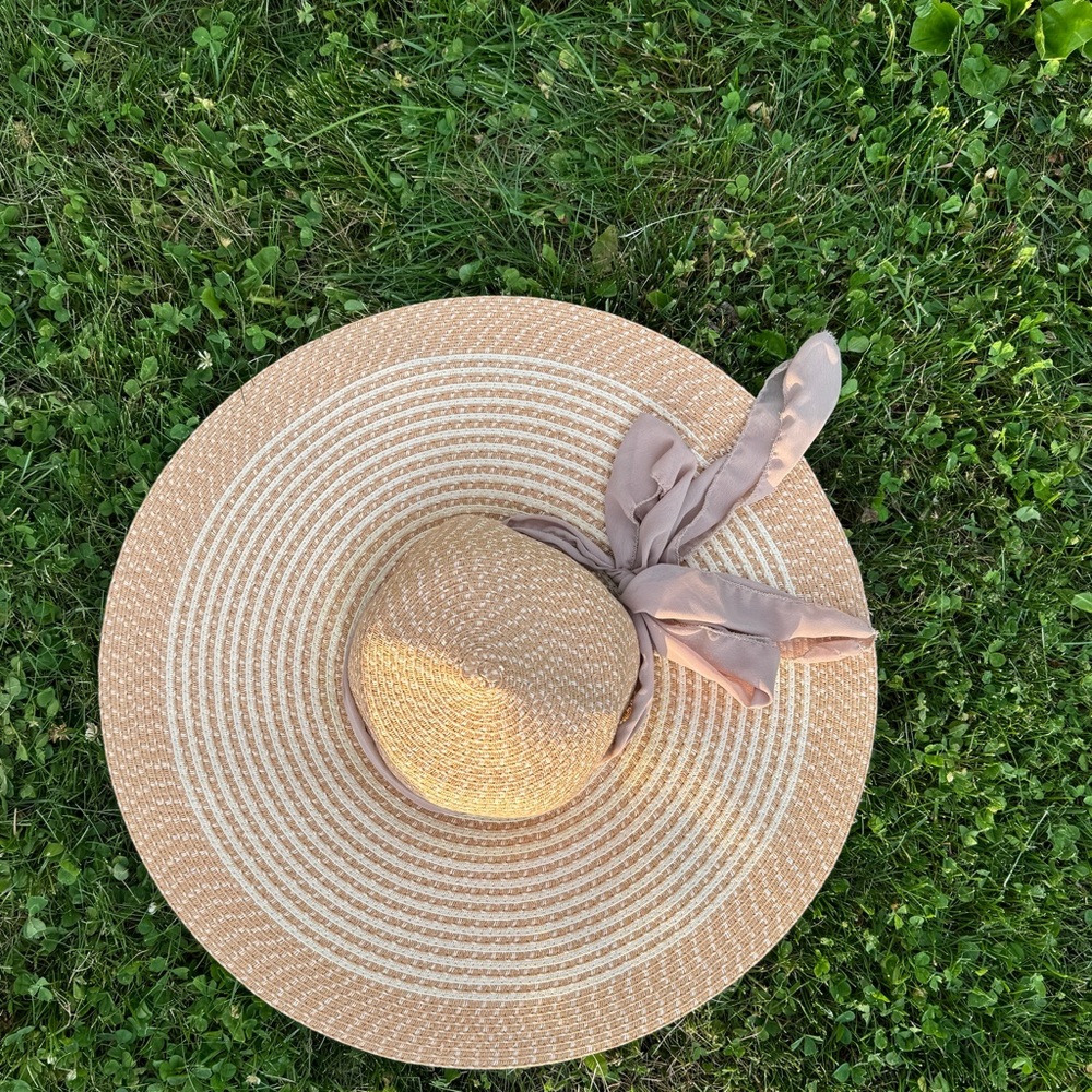 Nude Bow Sunhat